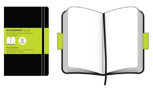Moleskine QP618 - Cuaderno A5 (13 x 21 cm), color negro