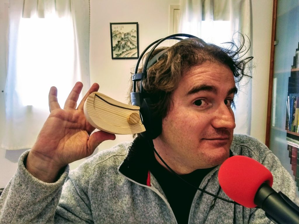 Marc con su orecajón
