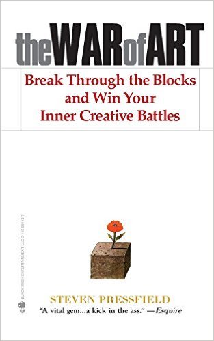 Portada del libro "The War of Art" de Steven Pressfield