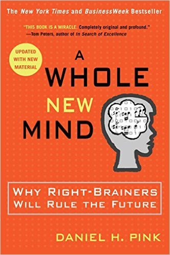Portada del libro "A Whole New Mind" de Daniel H. Pink