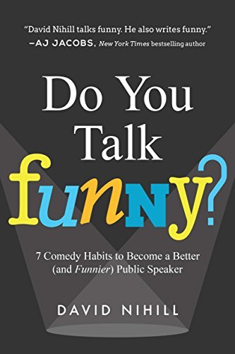 Portada del libro "Do You Talk Funny?" de David Nihill