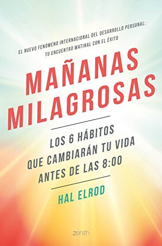 Portada del libro "Mañanas milagrosas" de Hal Elrod
