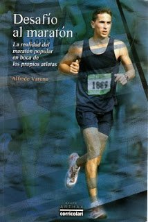 Portada del libro "Desafío al maratón" de Alfredo Varona