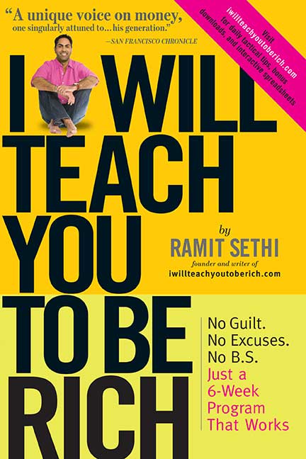 Portada del libro "I will teach you to be rich" de Ramit Sethi