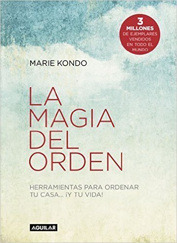Portada del libro "La magia del orden" de Marie Kondo