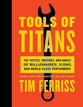 Portada del libro "Tools of Titans" de Tim Ferriss