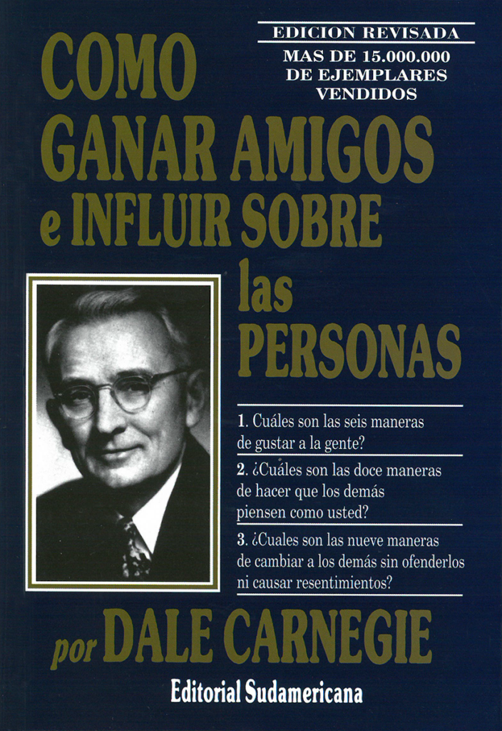 Portada del libro "Cómo ganar amigos e inluir sobre las personas" de Dale Carnegie