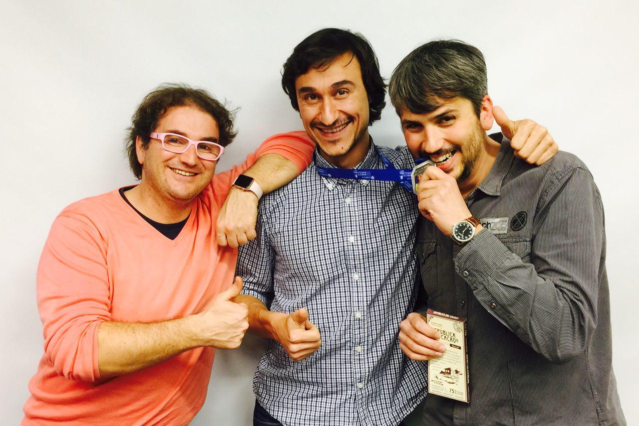 Marc Alier, Daniel Amo y Carles Caño