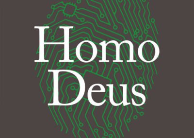 Portada del libro "Homo Deus" de Yuval Noah Harari