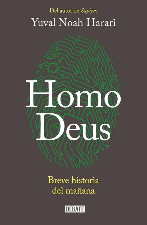 Portada del libro "Homo Deus" de Yuval Noah Harari