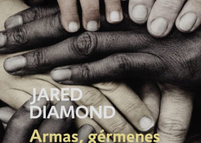 Portada del libro "Armas, gérmenes y acero" de Jared Diamond