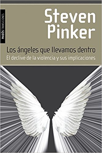 Portada del libro "Los ángeles que llevamos dentro" de Steven Pinker