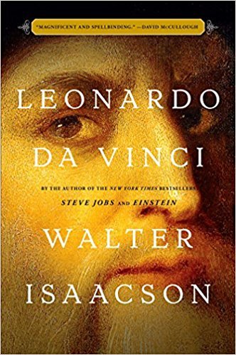 Portada del libro "Leonardo Da Vinci" de Walter Isaacson