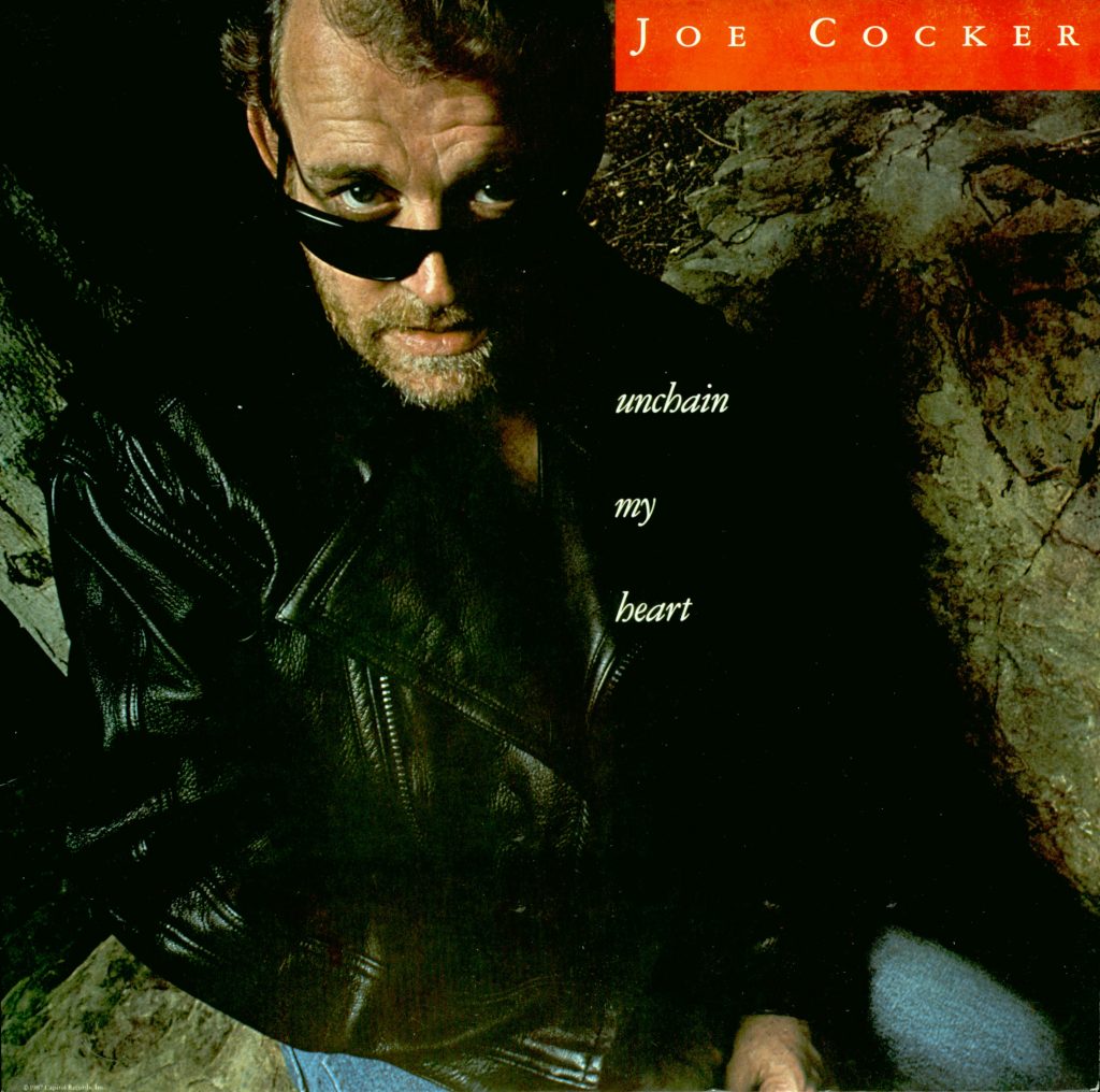 Portada del disco "Unchain my heart" de Joe Cocker