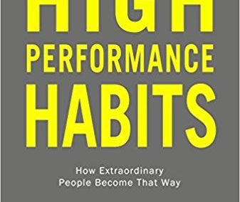 Portada del libro "High Performance Habits" de Brendon Burchard