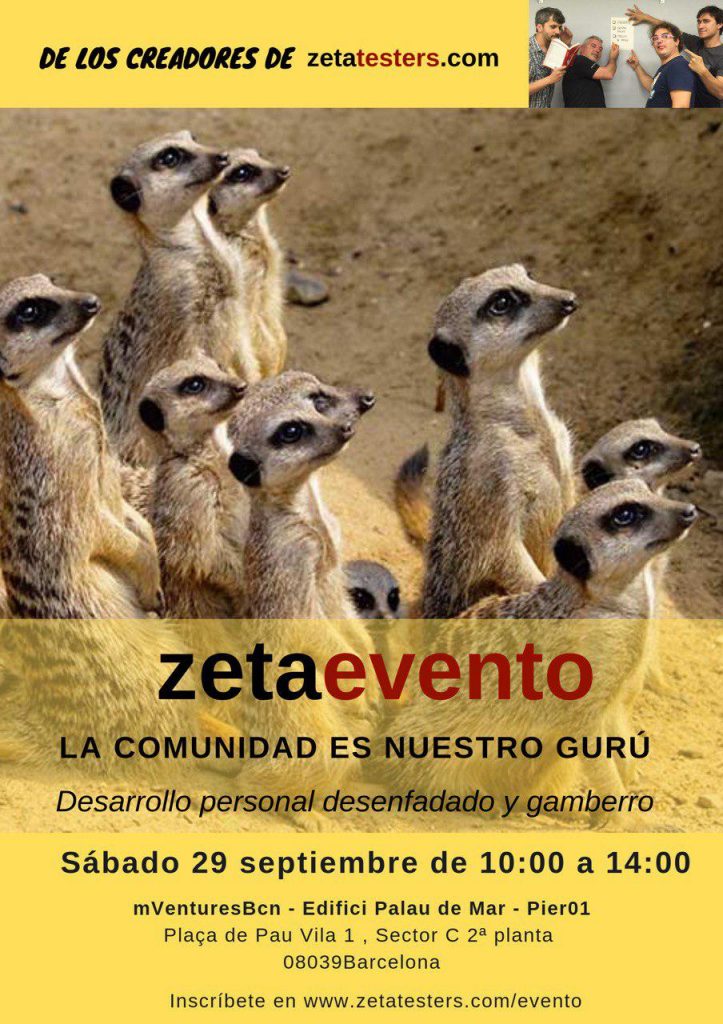 Poster del Zetaevento 2018