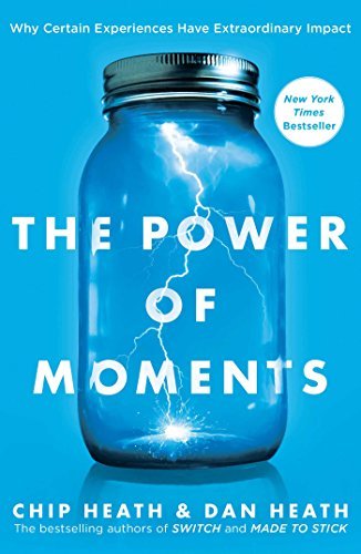 Portada del libro "The Power of Moments" de Chip Heath y Dan Heath